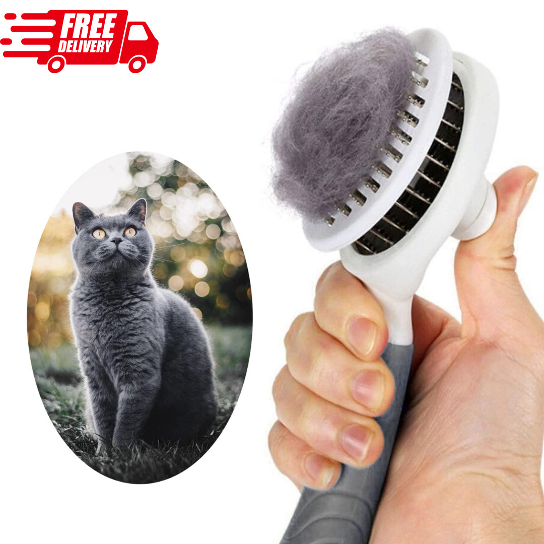 Pets Hair Grooming Massage Deshedding Cleaning Brush & Hair Remover Dog Cat Comb