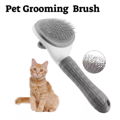 Pets Hair Grooming Massage Deshedding Cleaning Brush & Hair Remover Dog Cat Comb