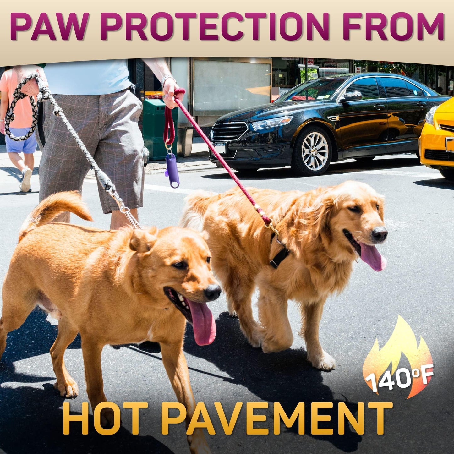 Natural Dog Paw Balm Dog Paw Protection for Hot Pavement Dog Paw Wax 2 Oz